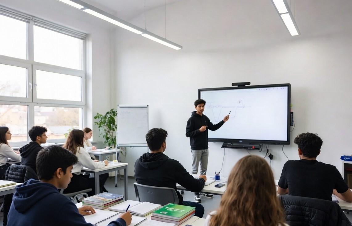 CBSE Class 9 and 11 students starting early coaching at TOPPER’S with smart classroom learning