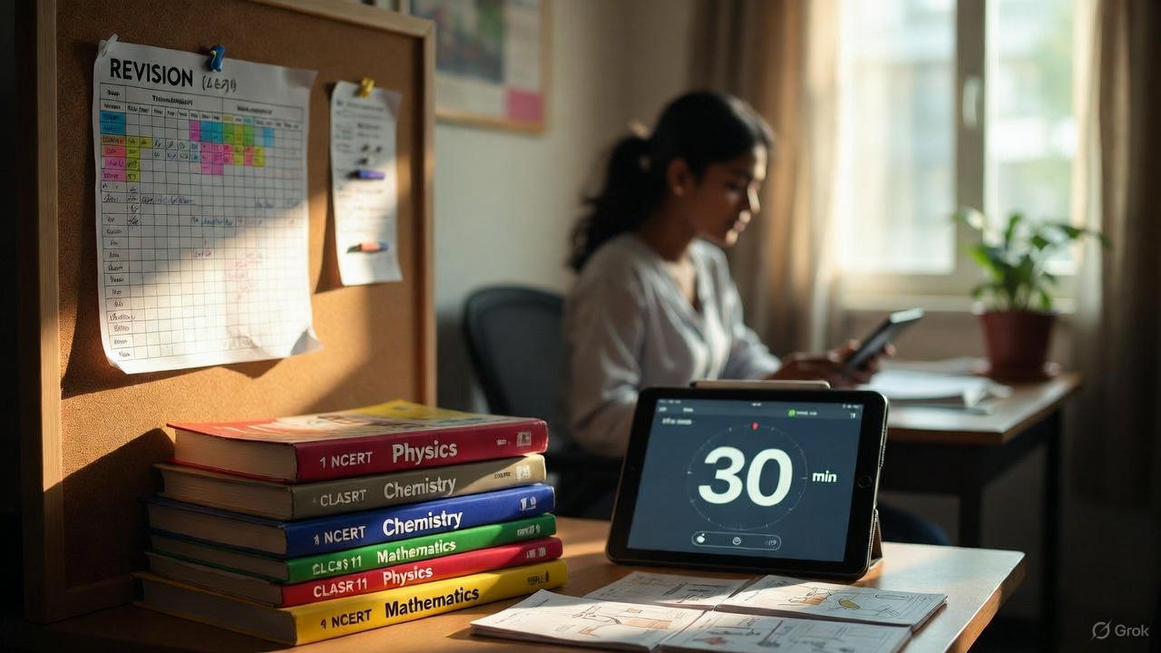 How to Revise Class 11 Syllabus for NEET 2026 Without Stress