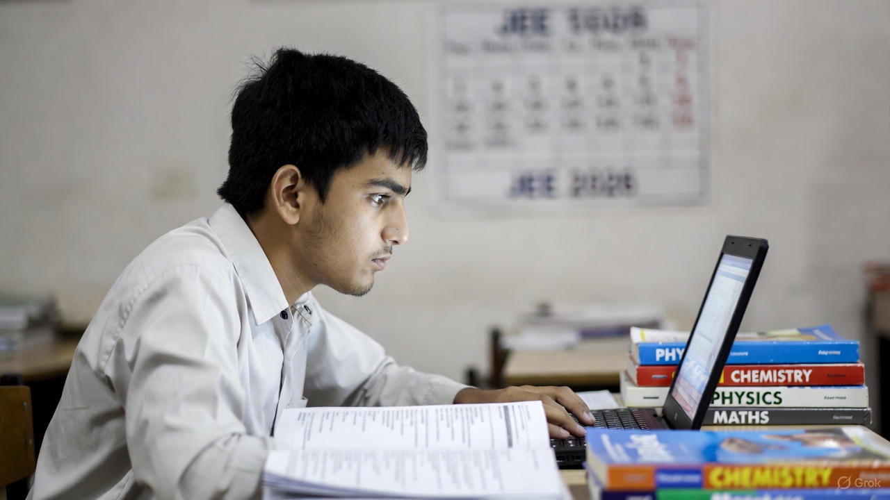 First-time aspirant following a JEE 2026 complete roadmap with structured study plan and focused preparation.