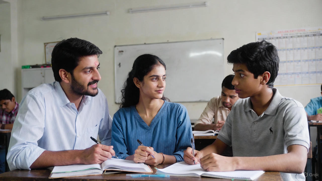 Parents choosing early admission in Class 11 to help students build strong academic foundations and confidence