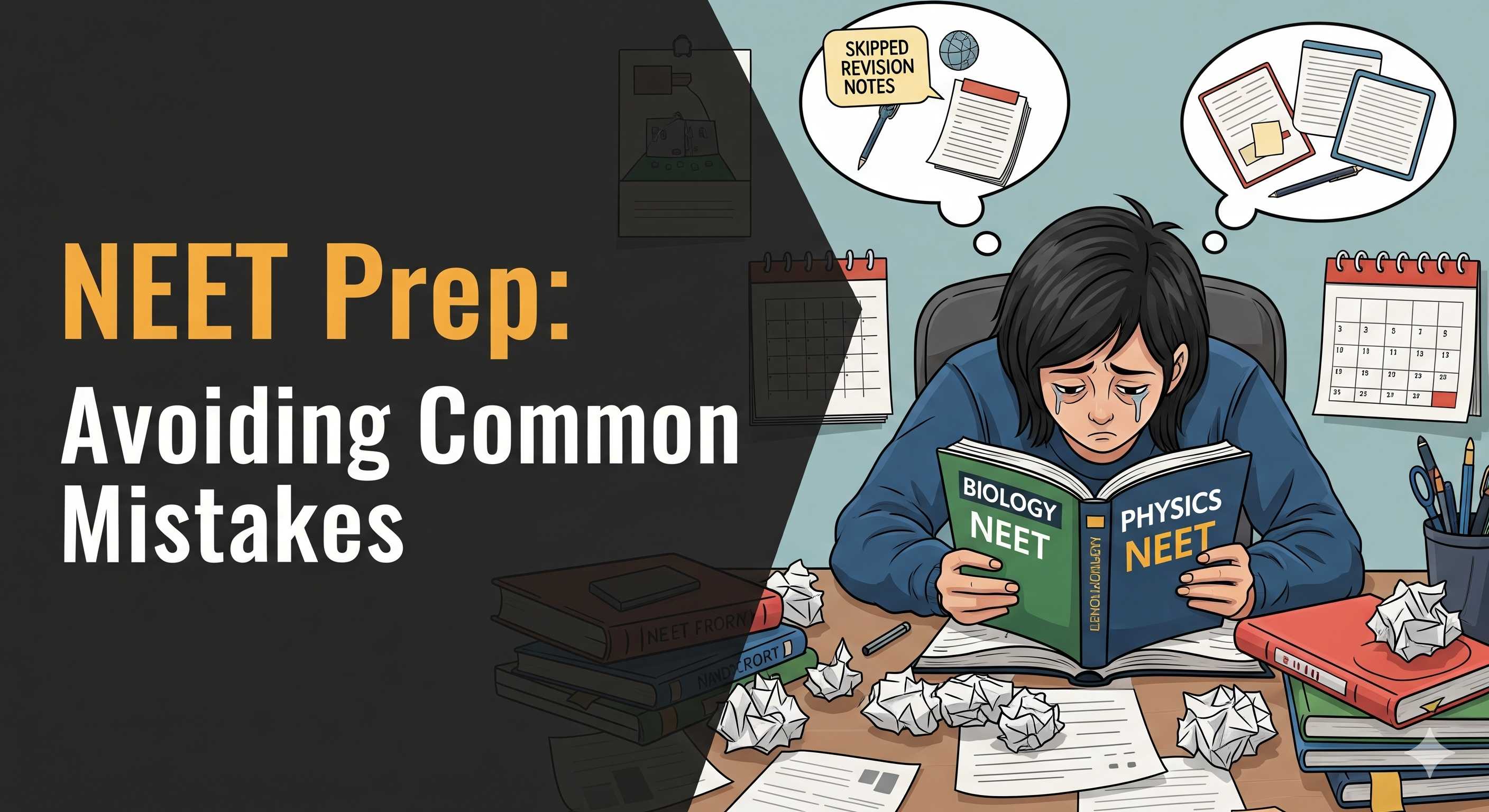 5 Common Mistakes NEET Students Make and How to Avoid Them